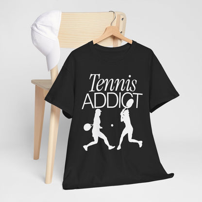 TENNIS ADDICT 3 - Tennis Basic Tee