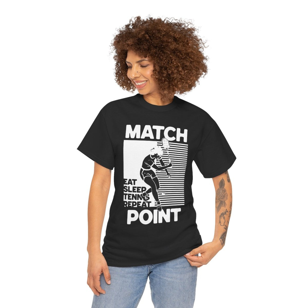 MATCH POINT 6 - Tennis Basic Tee