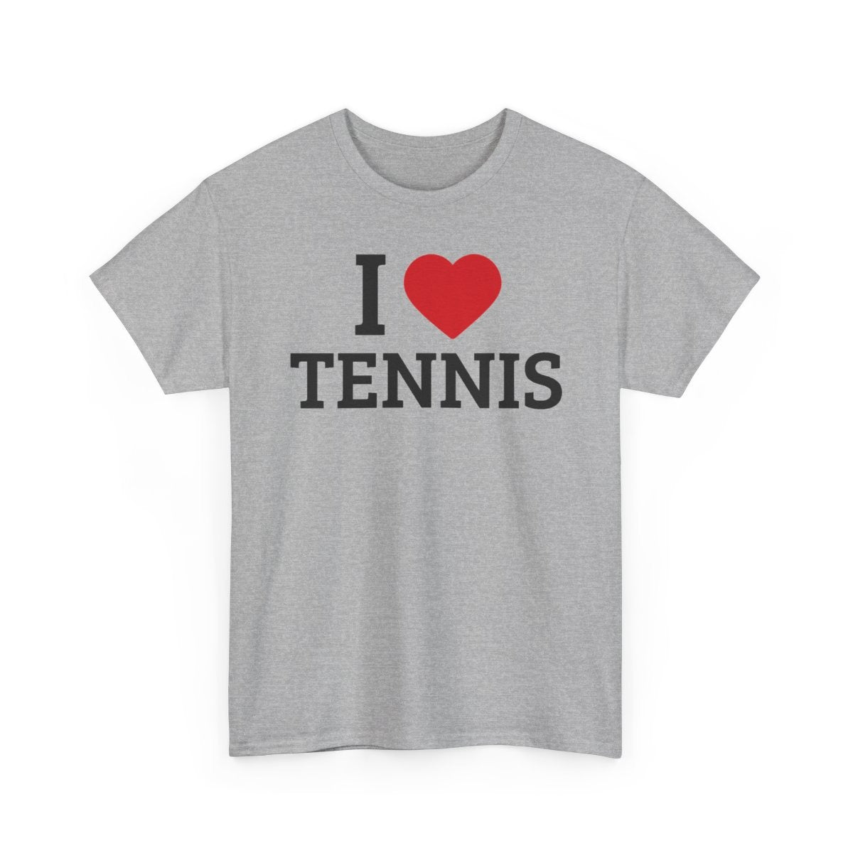 I HEART TENNIS - Tennis (Basic Tee)