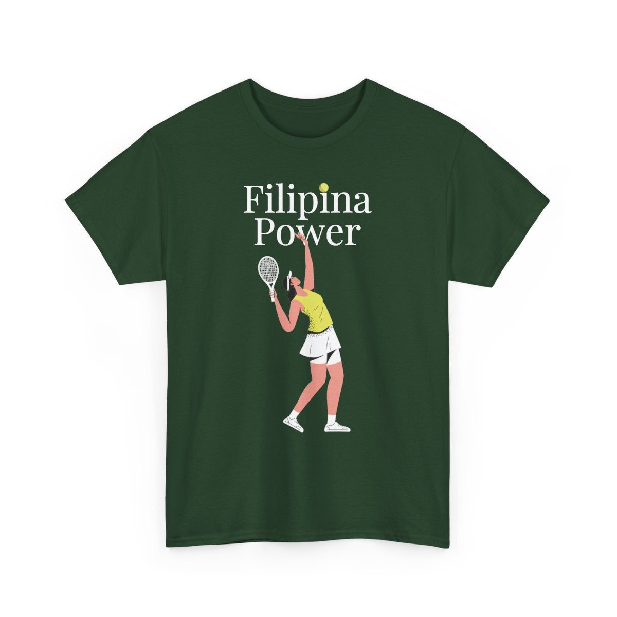 FILIPINA POWER - Tennis (Basic Tee)