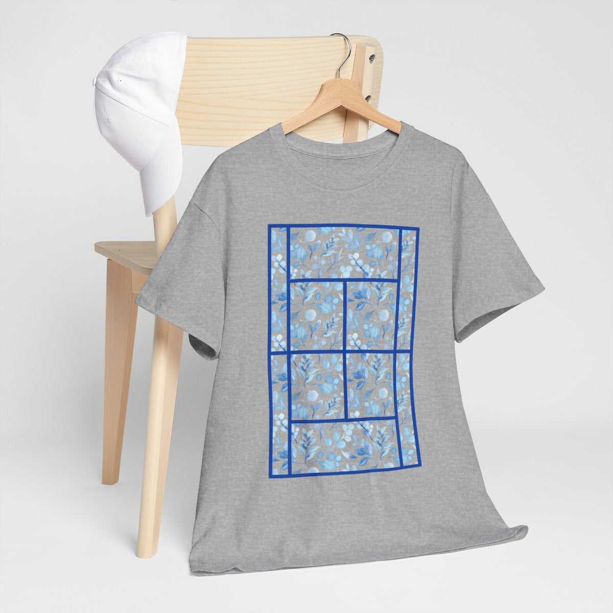 TENNIS FLORAL 2 - Tennis (Basic Tee)