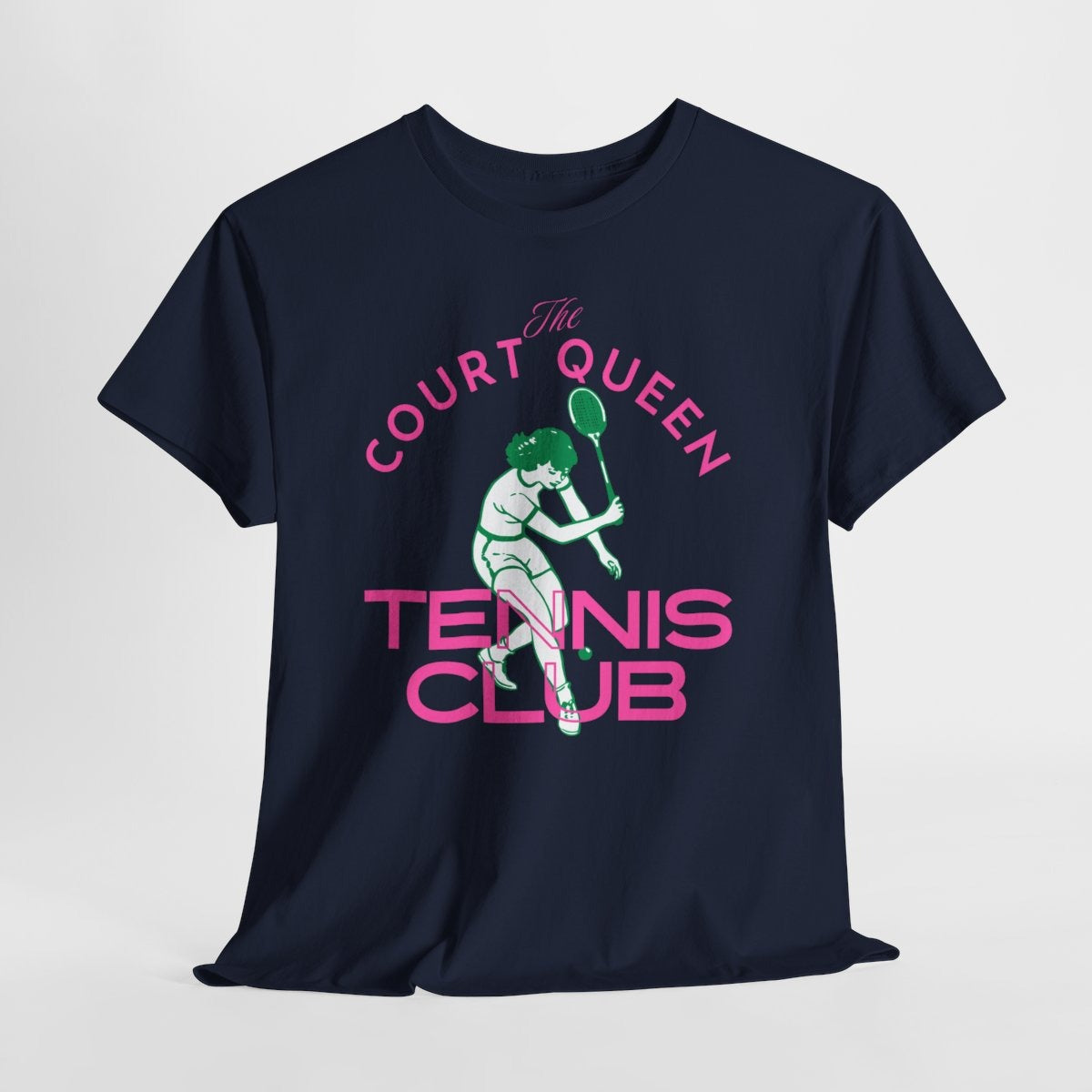 COURT QUEEN 3 - Tennis Basic Tee