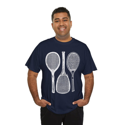 RETRO RACQUET - Tennis (Basic Tee)