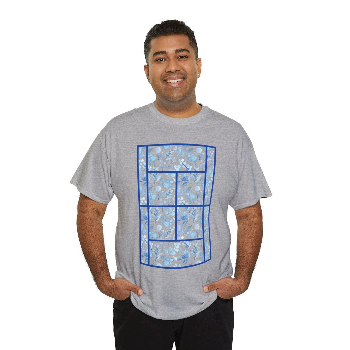 TENNIS FLORAL 2 - Tennis (Basic Tee)