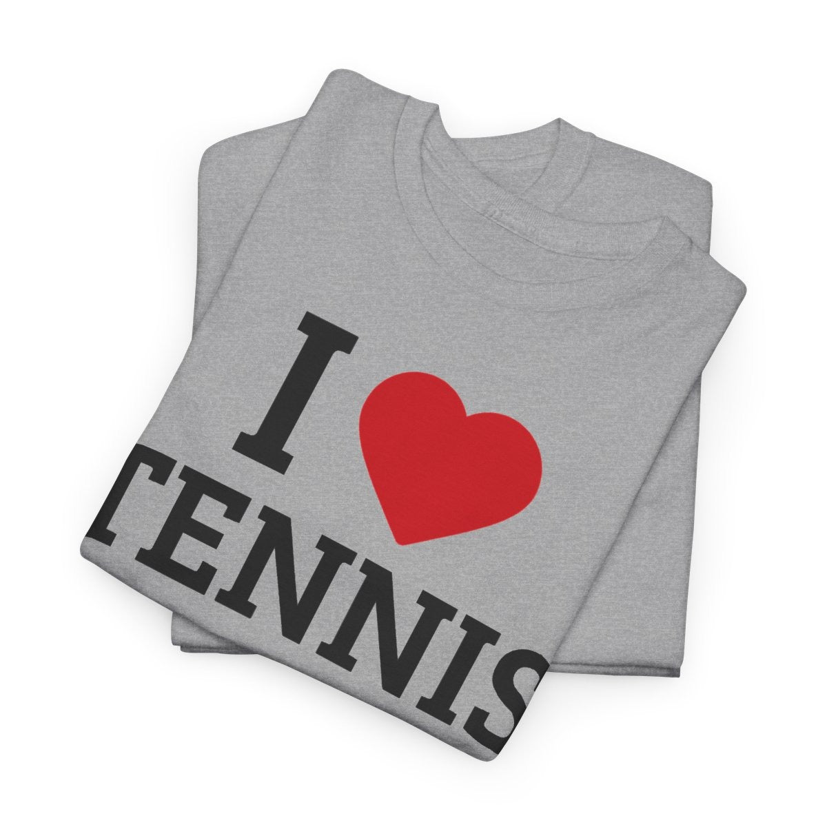 I HEART TENNIS - Tennis (Basic Tee)