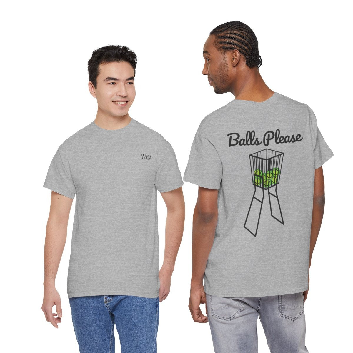 BALLS PLEASE - Tennis (Basic Tee)