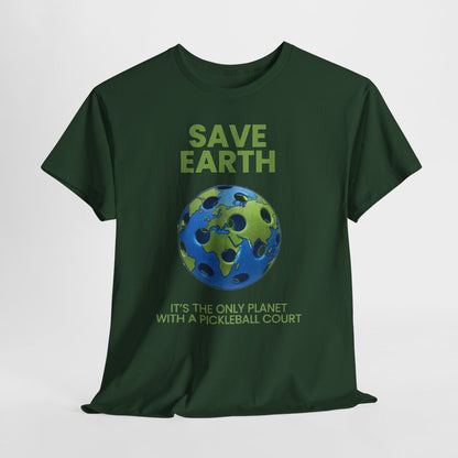 SAVE EARTH - Pickleball (Basic Tee)