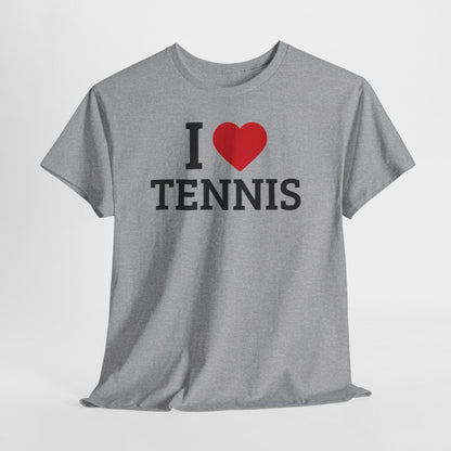 I HEART TENNIS - Tennis (Basic Tee)