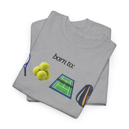 FORCED TO WORK - Tennis (Basic Tee)