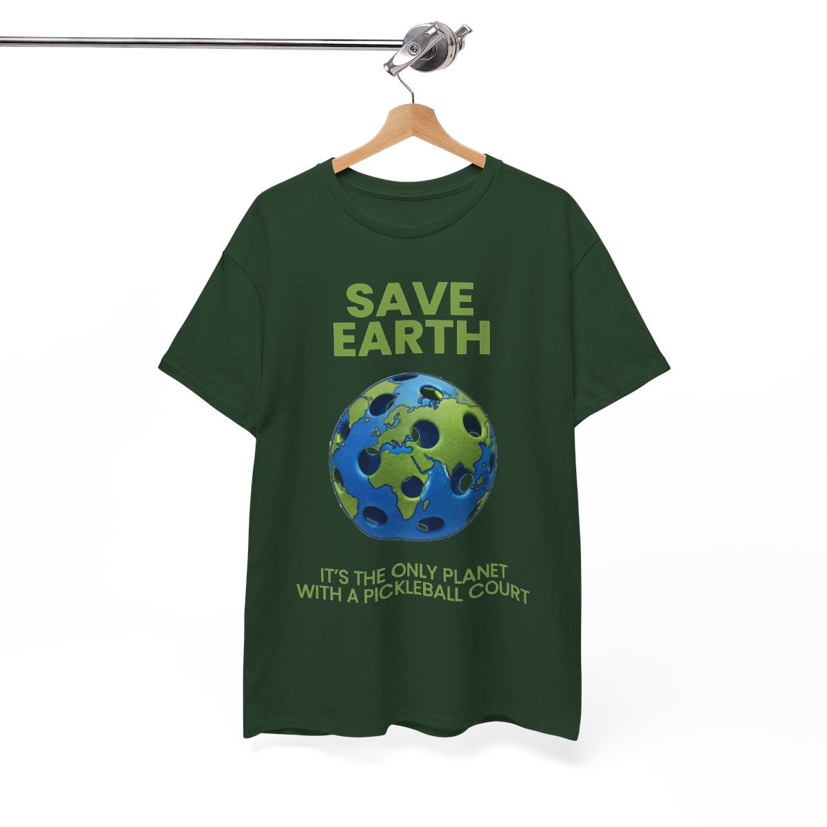 SAVE EARTH - Pickleball (Basic Tee)