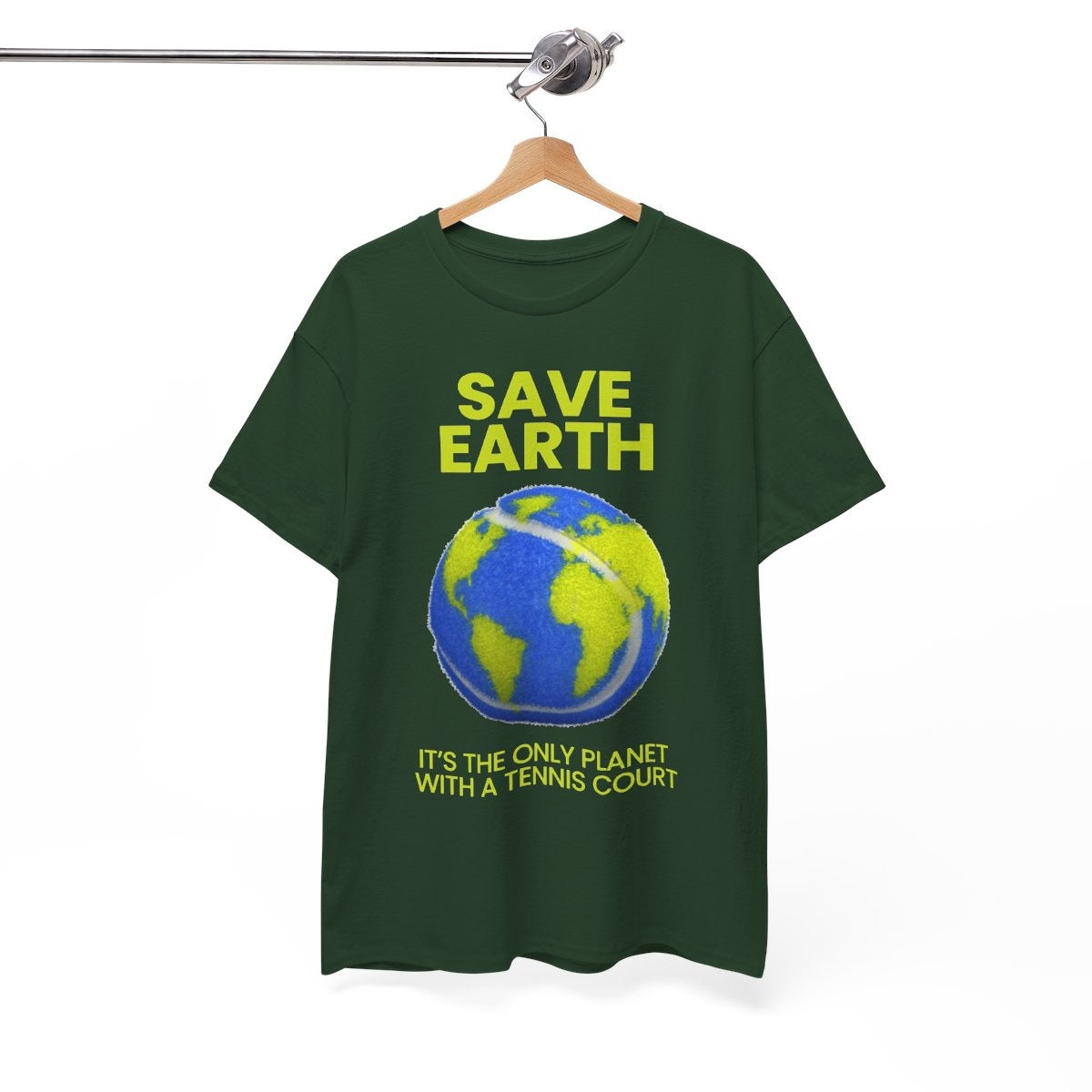 SAVE EARTH - Tennis (Basic Tee)