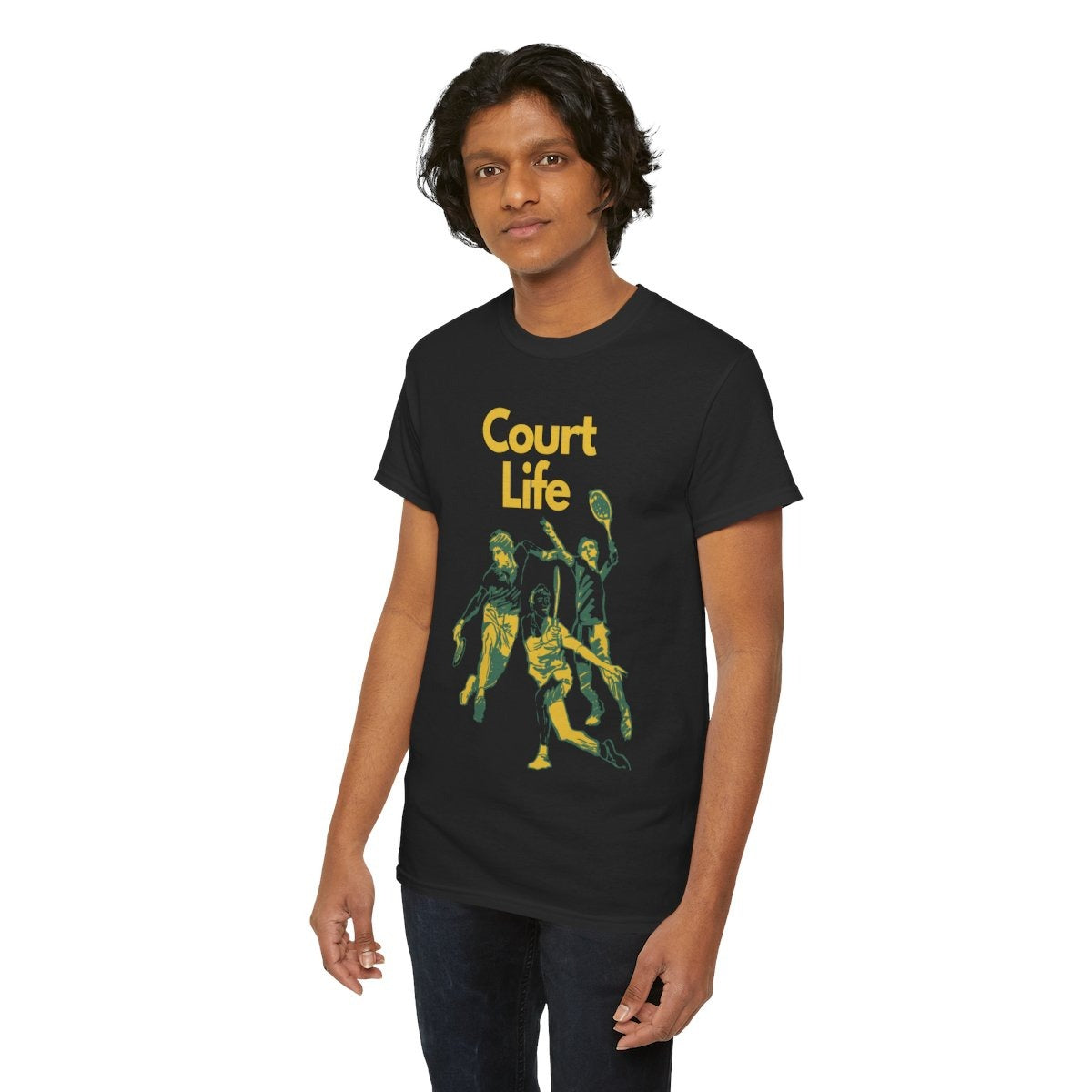 COURT LIFE - Tennis Basic Tee