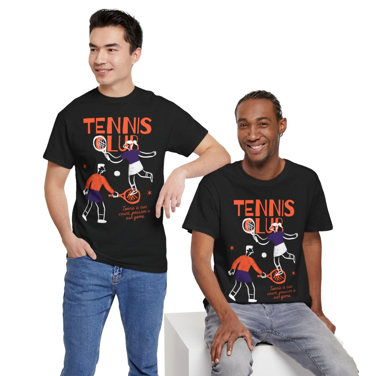 TENNIS CLUB 4 - Tennis Basic Tee