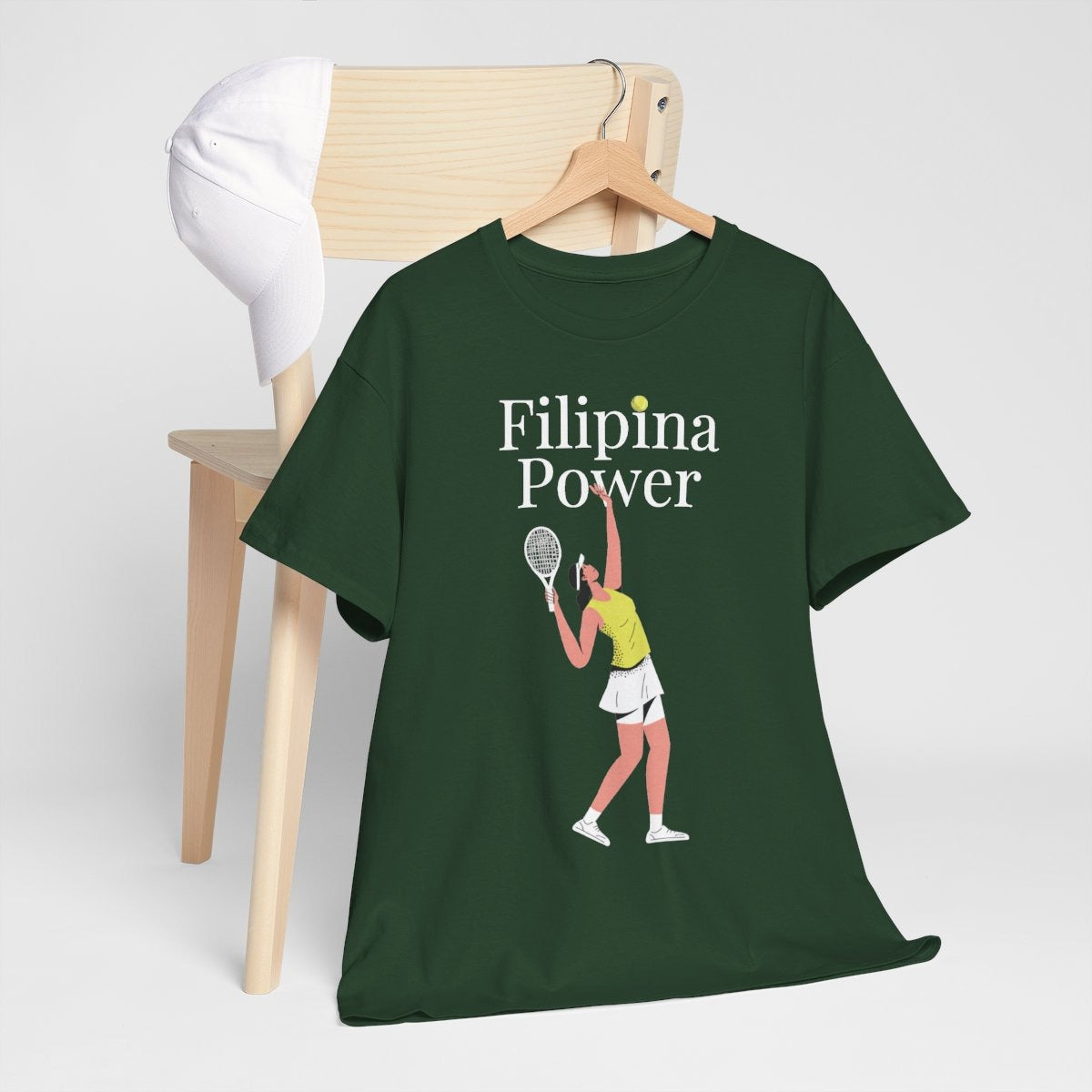 FILIPINA POWER - Tennis (Basic Tee)