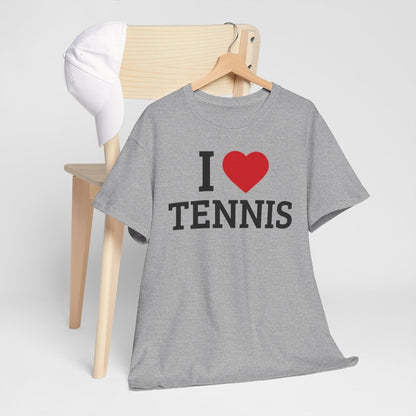 I HEART TENNIS - Tennis (Basic Tee)