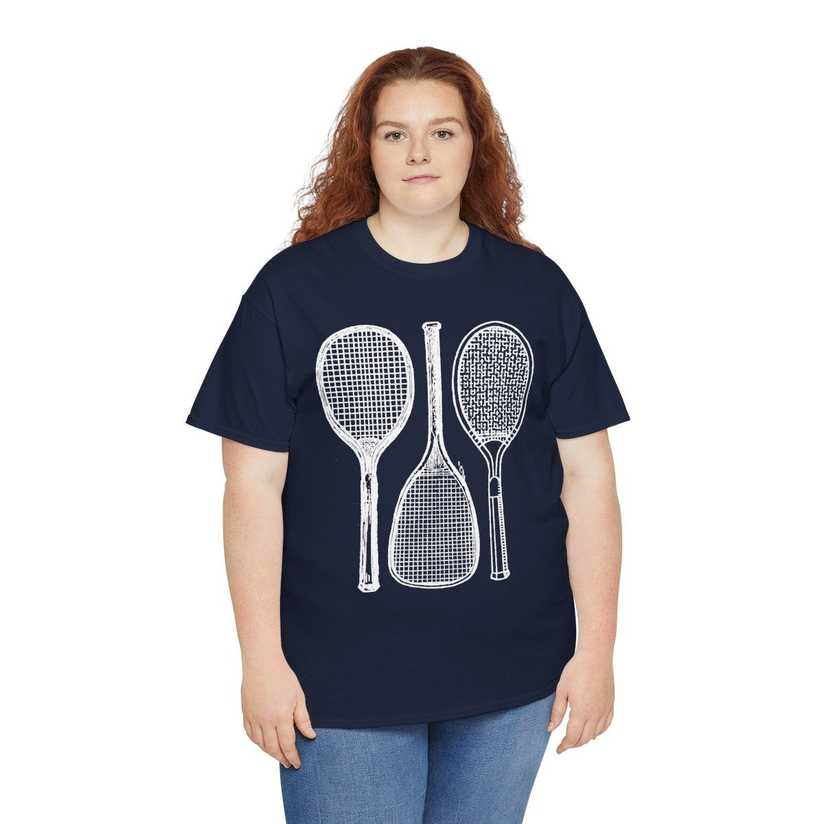 RETRO RACQUET - Tennis (Basic Tee)