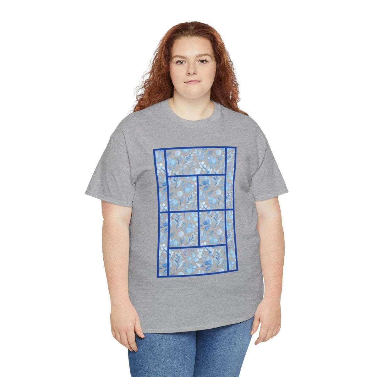 TENNIS FLORAL 2 - Tennis (Basic Tee)
