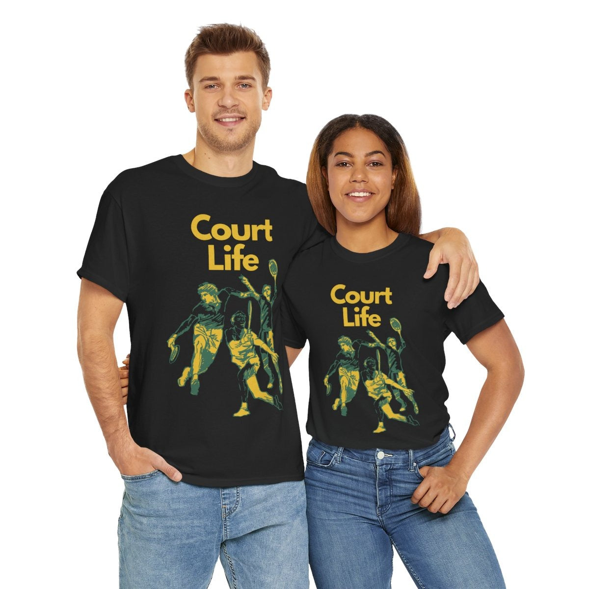 COURT LIFE - Tennis Basic Tee