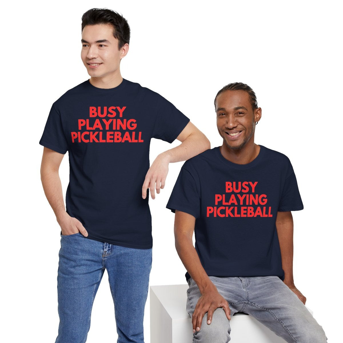 BUSY - Pickleball (Basic Tee)