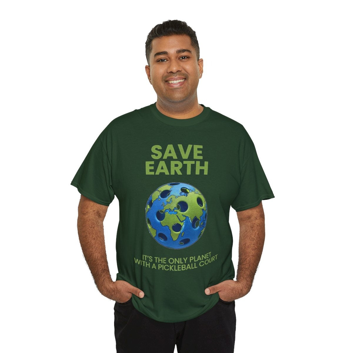 SAVE EARTH - Pickleball (Basic Tee)