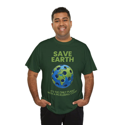 SAVE EARTH - Pickleball (Basic Tee)