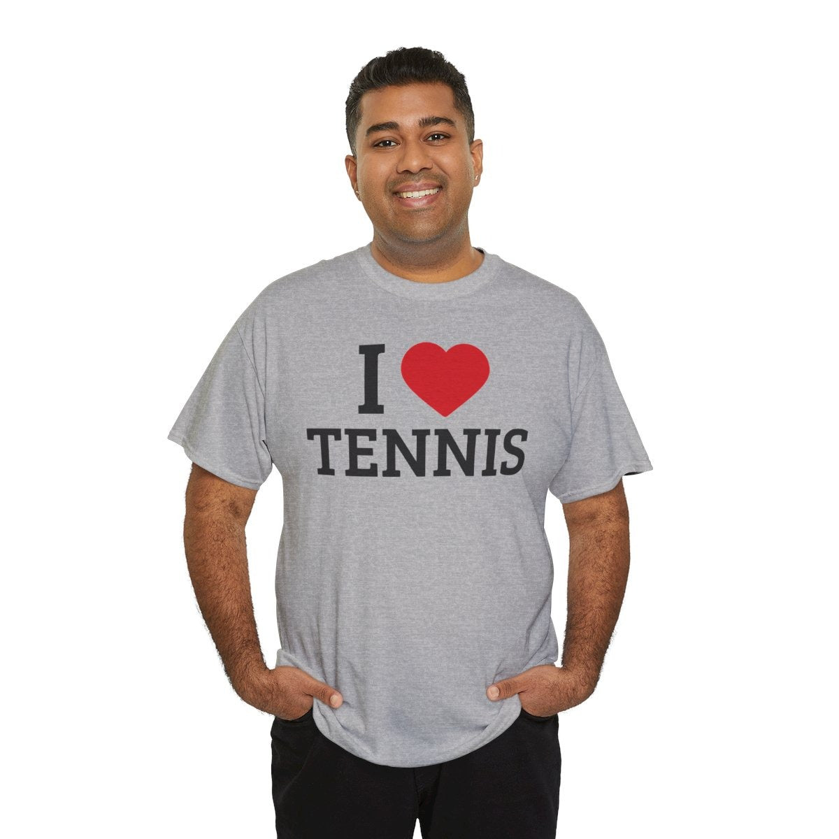 I HEART TENNIS - Tennis (Basic Tee)
