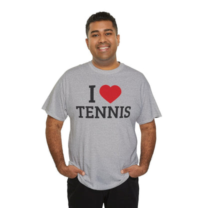 I HEART TENNIS - Tennis (Basic Tee)