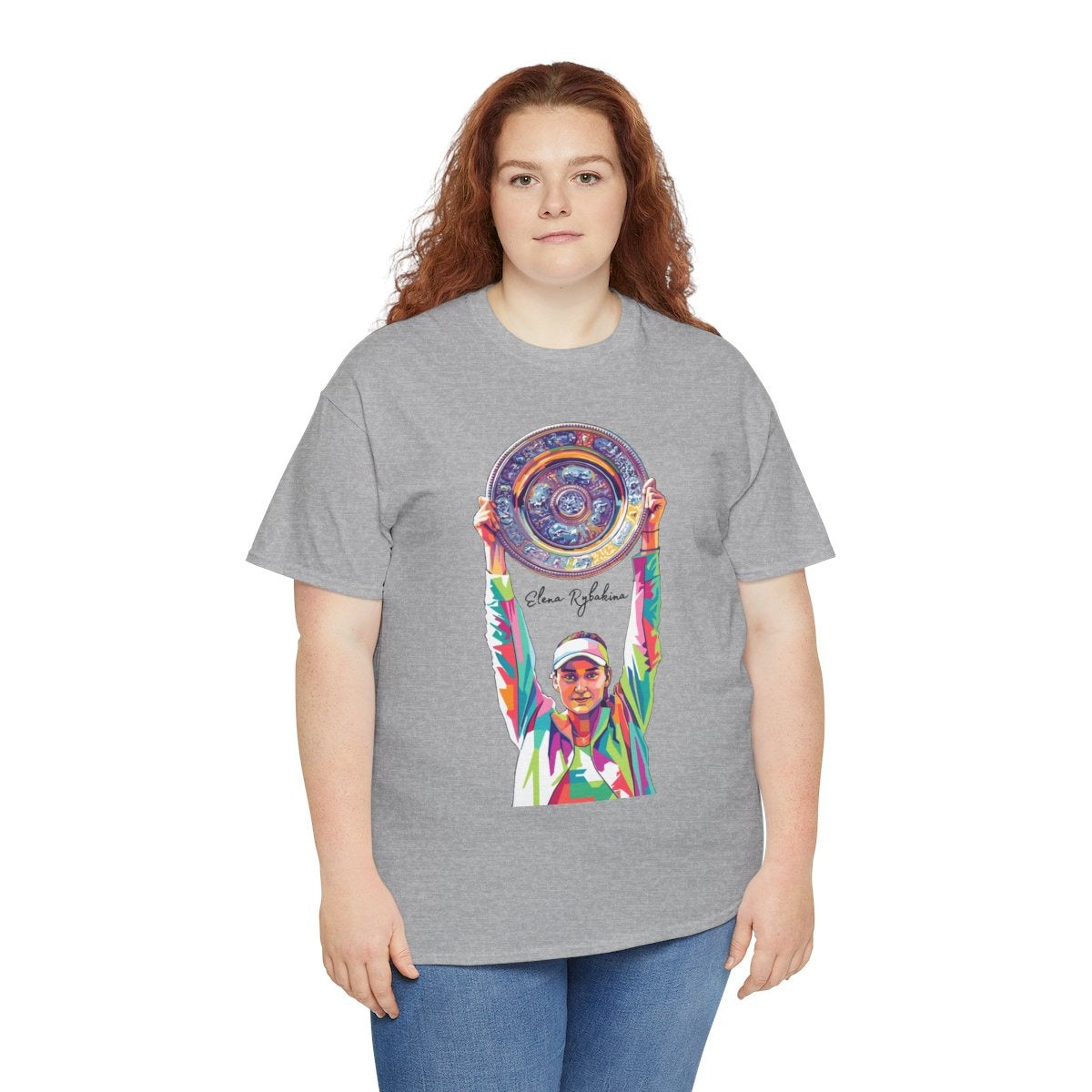 ELENA RYBAKINA 2 - Tennis (Basic Tee)