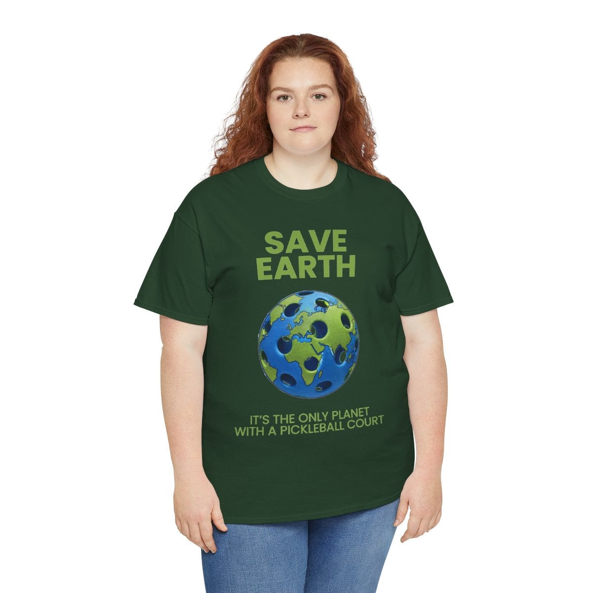 SAVE EARTH - Pickleball (Basic Tee)