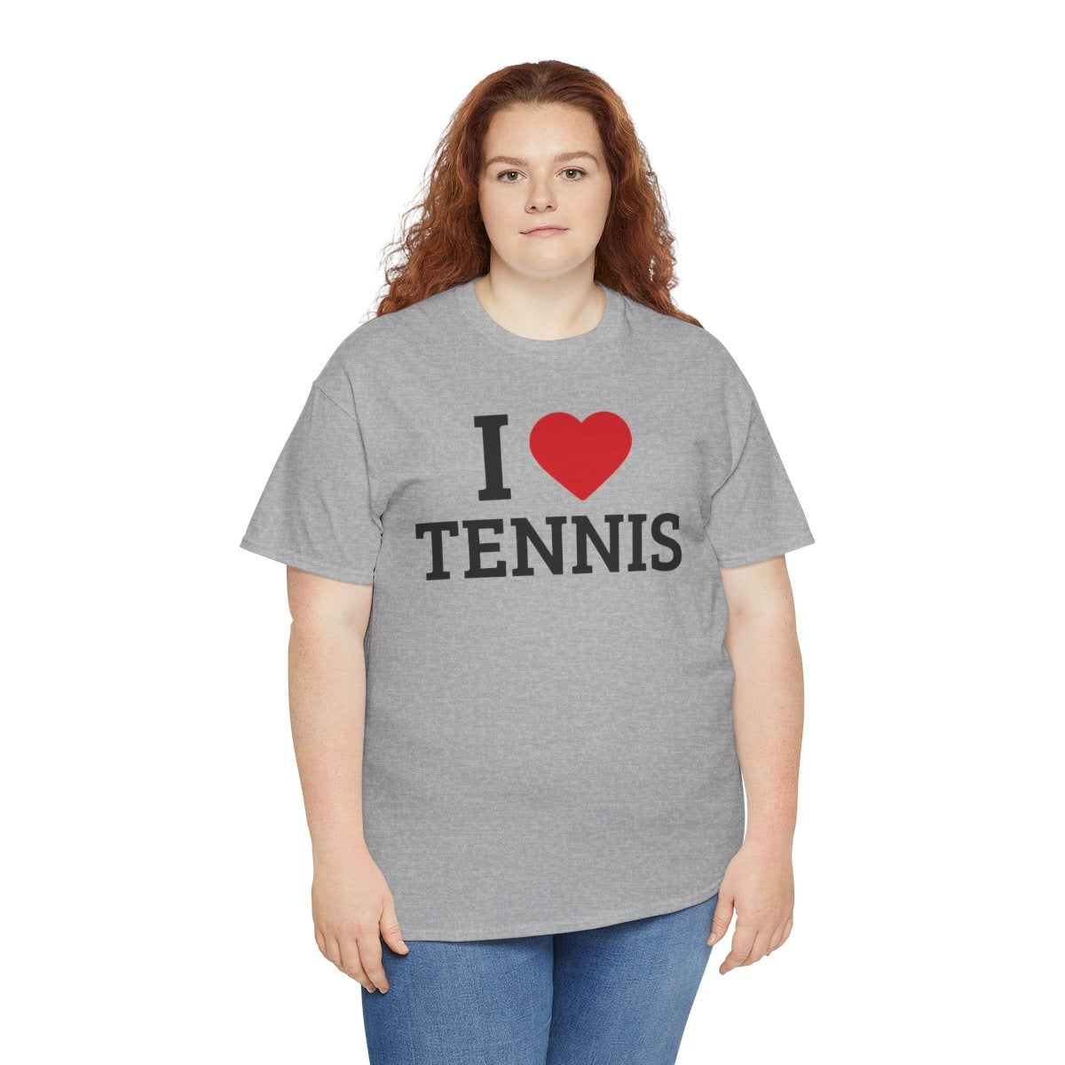 I HEART TENNIS - Tennis (Basic Tee)