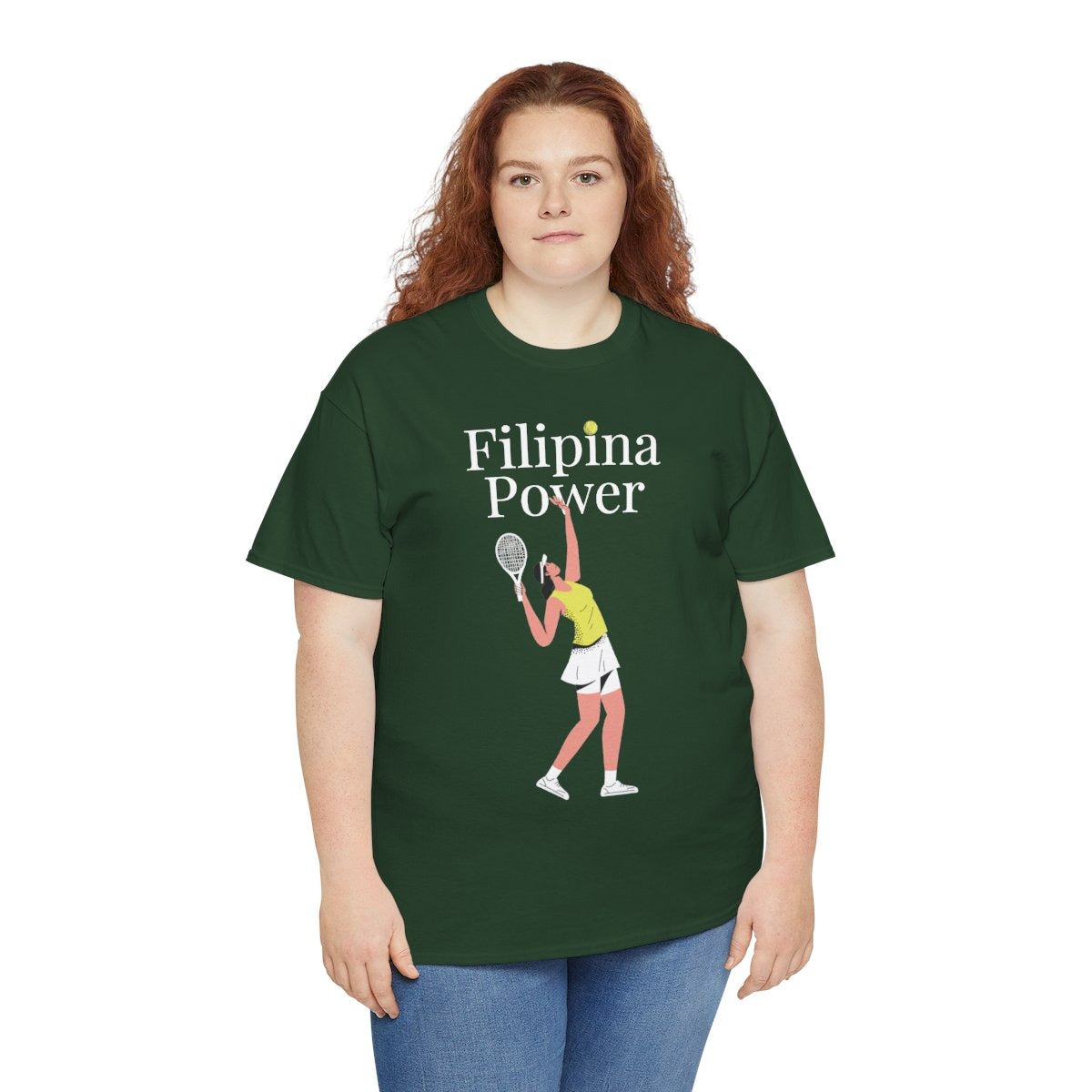 FILIPINA POWER - Tennis (Basic Tee)
