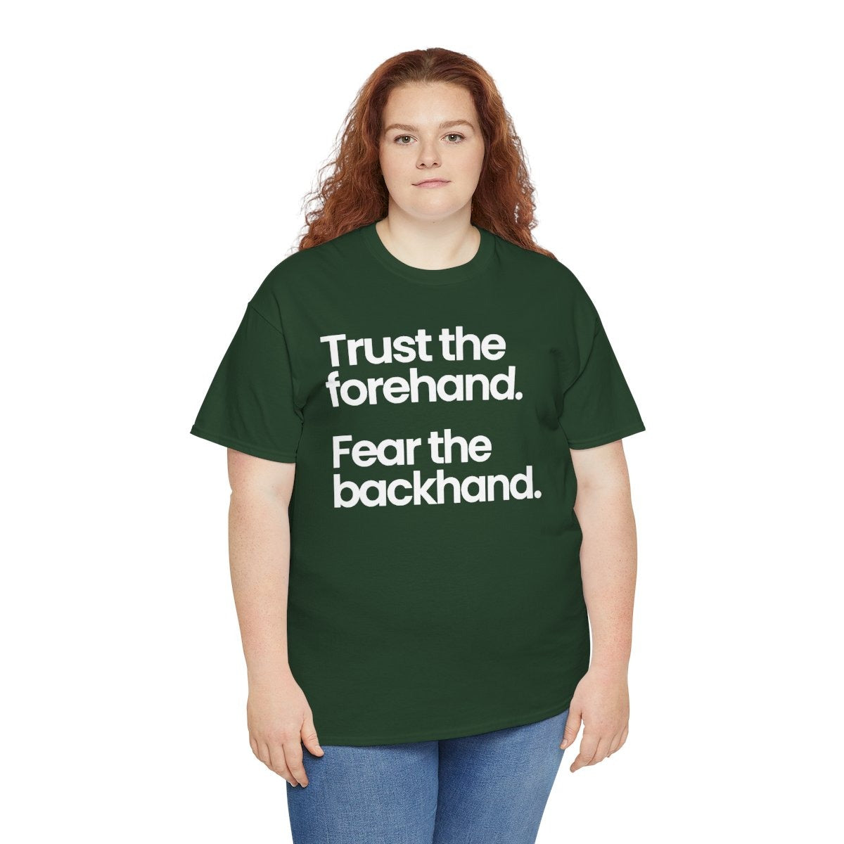TRUST FOREHAND - Tennis & Pickleball (Basic Tee)