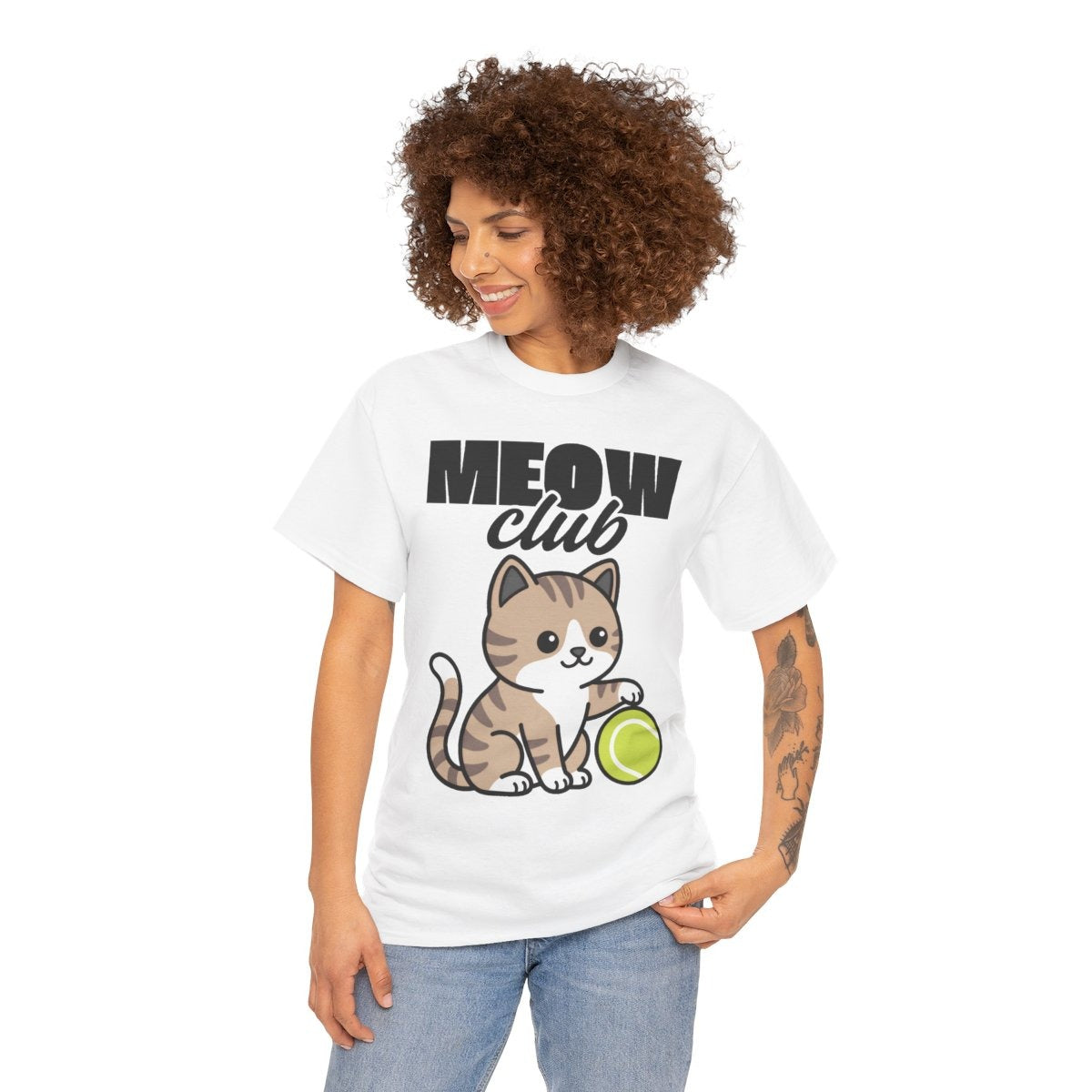 MEOW CLUB - Tennis (Basic Tee)