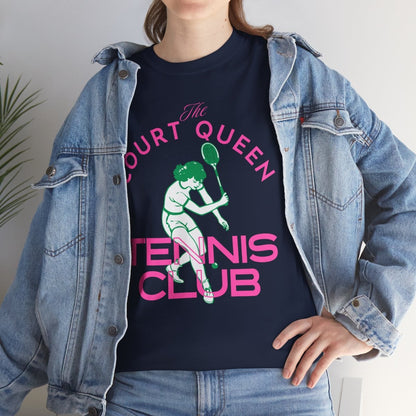 COURT QUEEN 3 - Tennis Basic Tee