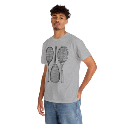 RETRO RACQUET - Tennis (Basic Tee)