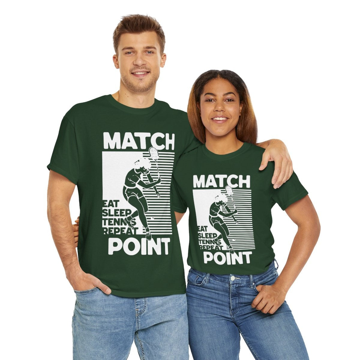 MATCH POINT 6 - Tennis Basic Tee