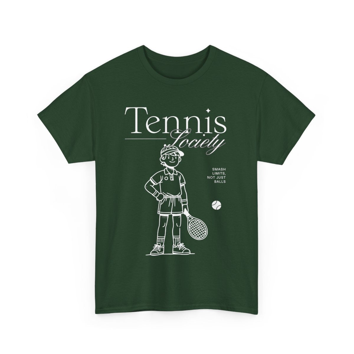 TENNIS SOCIETY - Tennis Basic Tee