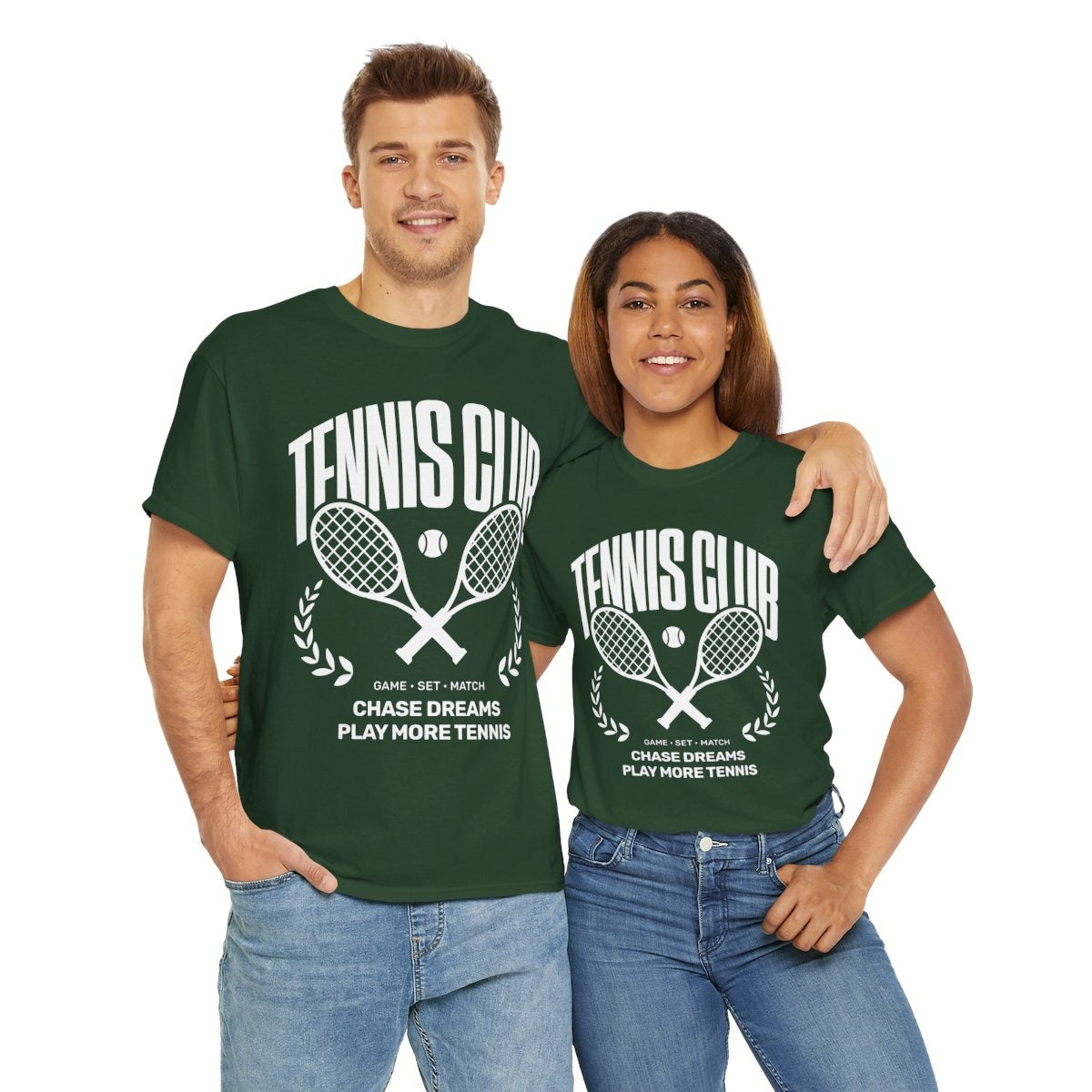TENNIS CLUB 6 - Tennis Basic Tee