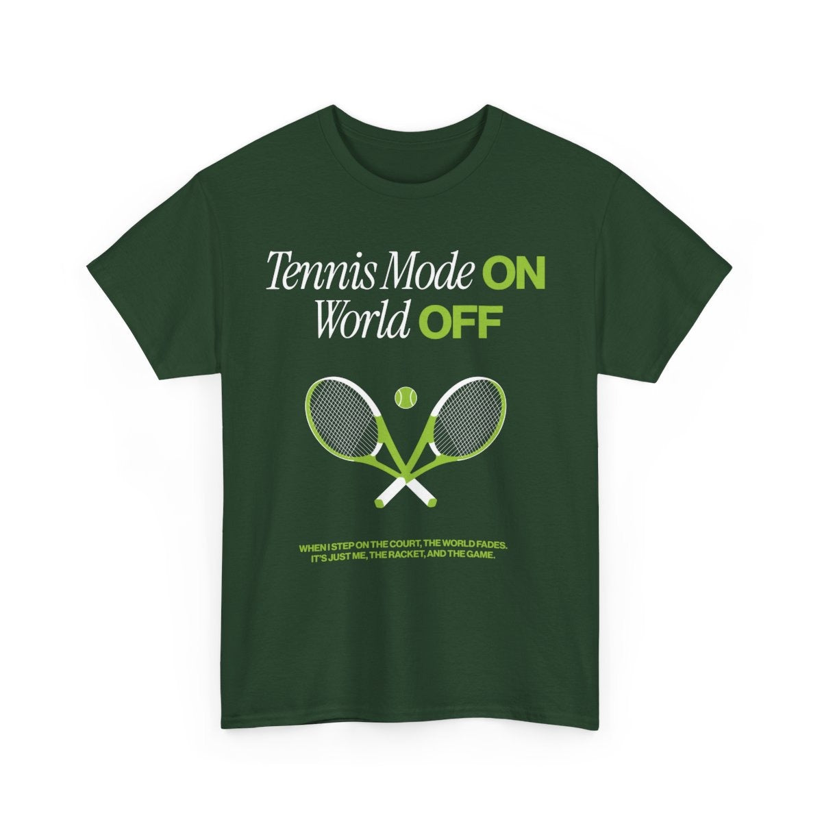 TENNIS MODE 2 - Tennis Basic Tee