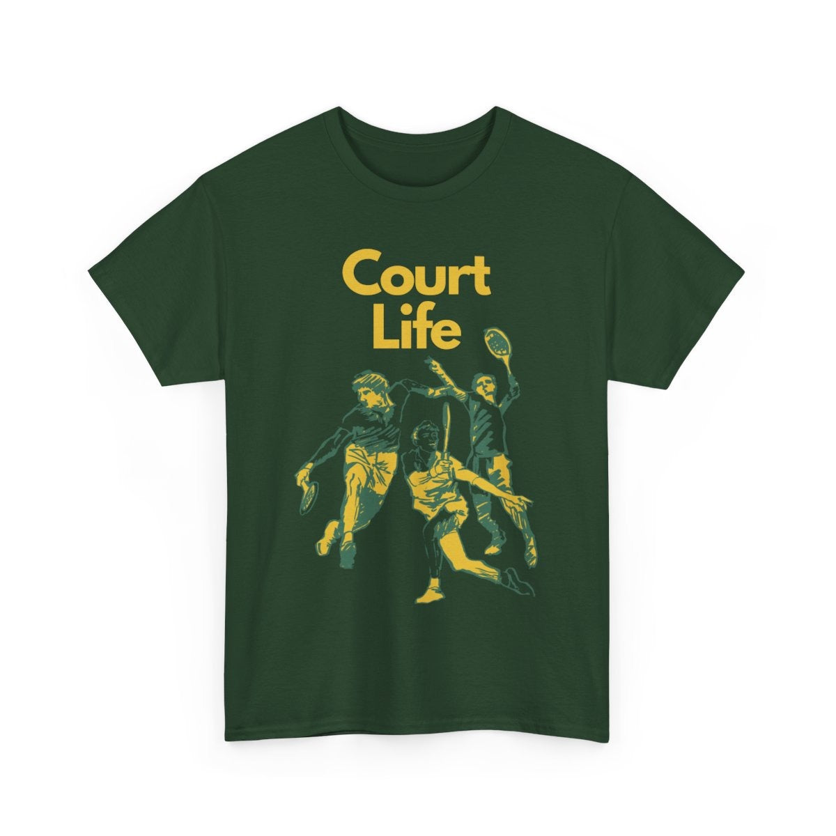 COURT LIFE - Tennis Basic Tee