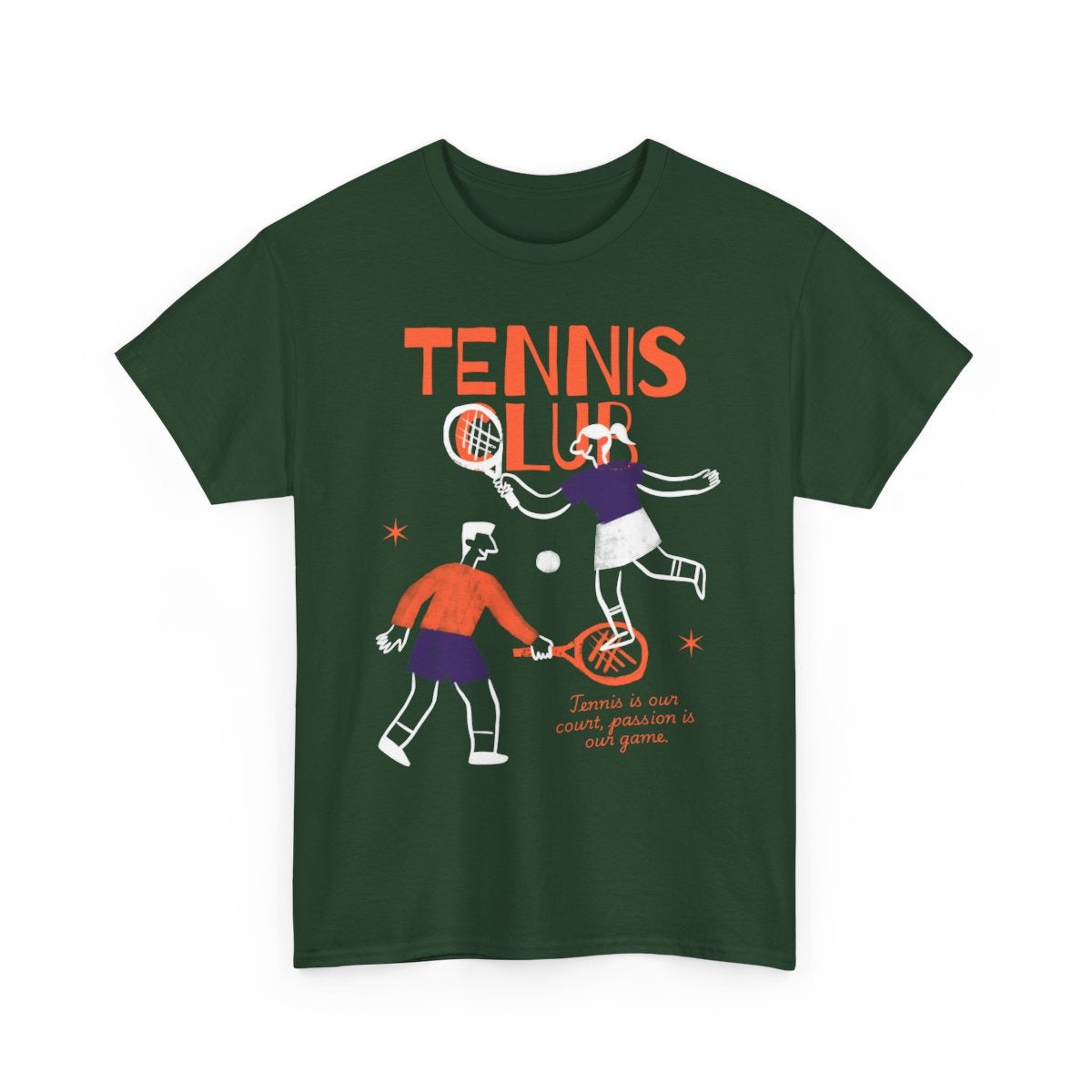 TENNIS CLUB 4 - Tennis Basic Tee