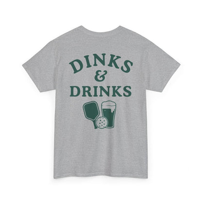 DINKS & DRINKS - Pickleball (Basic Tee)