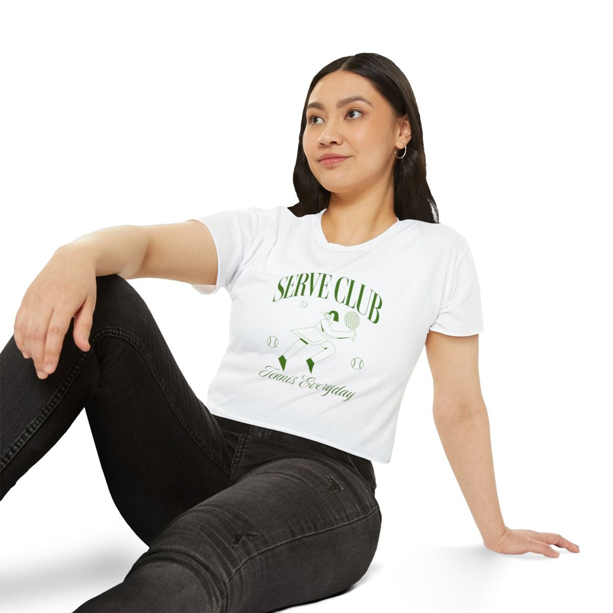 SERVE CLUB - Tennis Crop Top