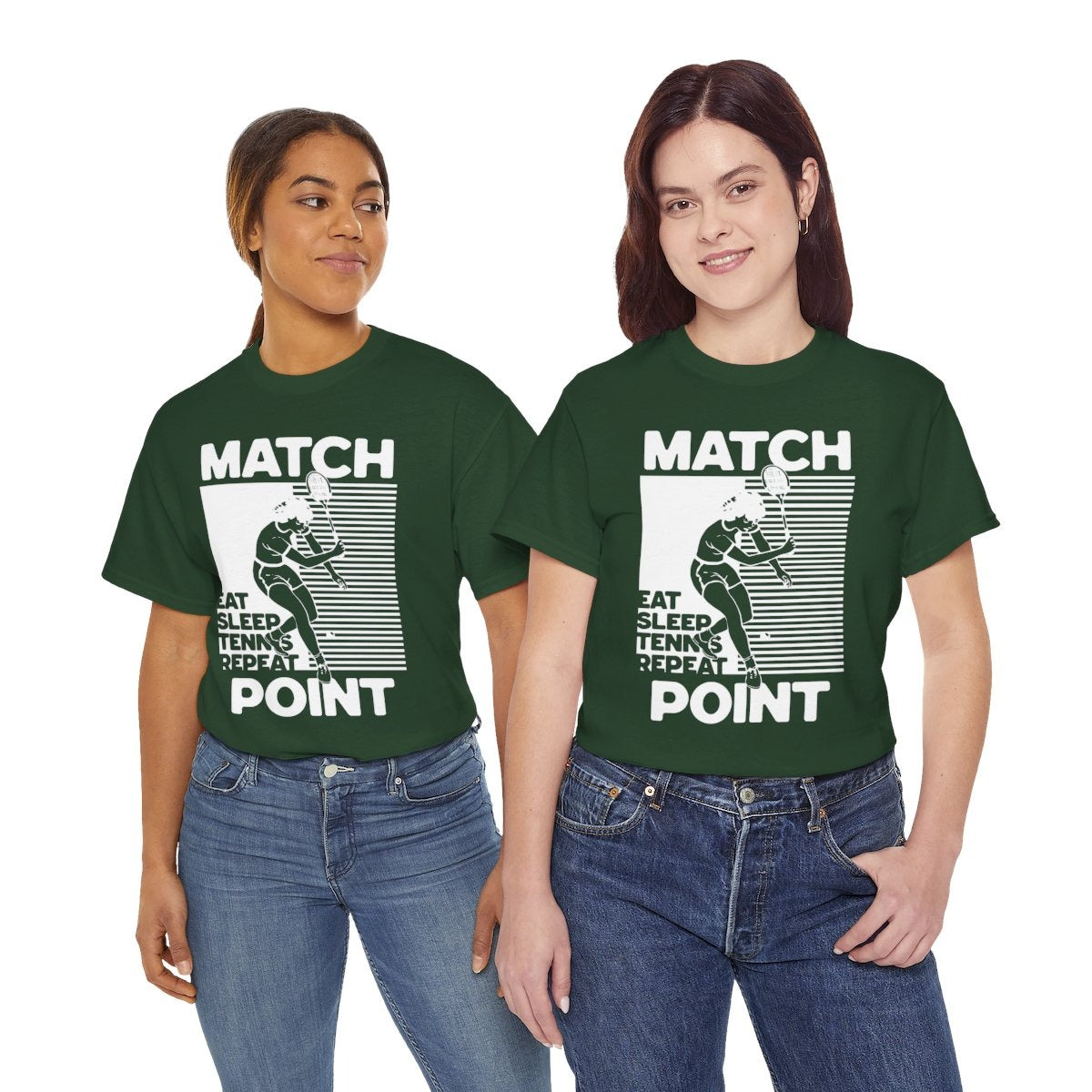 MATCH POINT 6 - Tennis Basic Tee