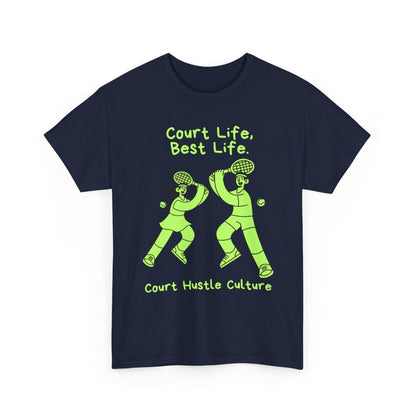COURT HUSTLE - Tennis Basic Tee