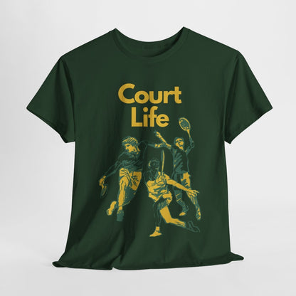 COURT LIFE - Tennis Basic Tee