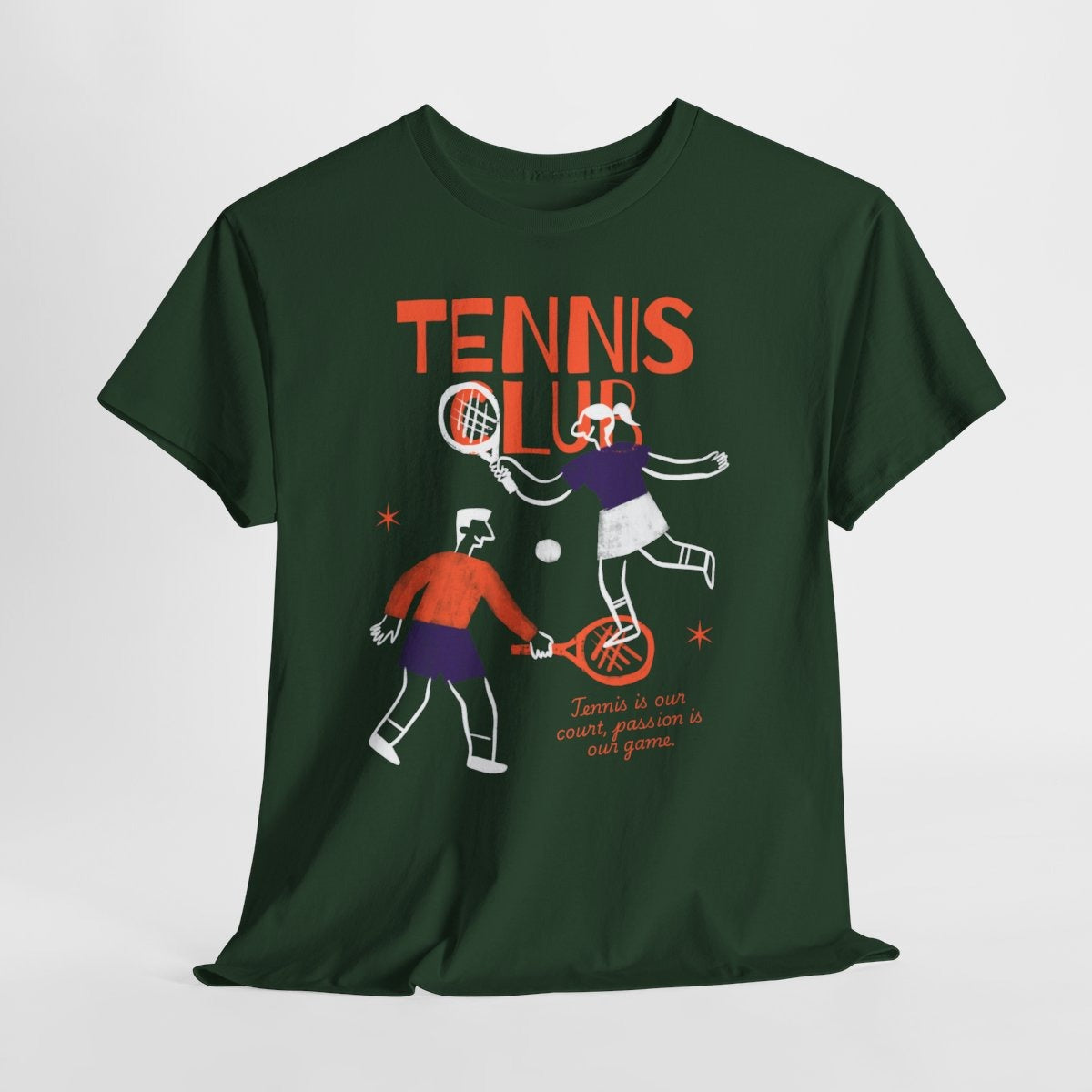 TENNIS CLUB 4 - Tennis Basic Tee