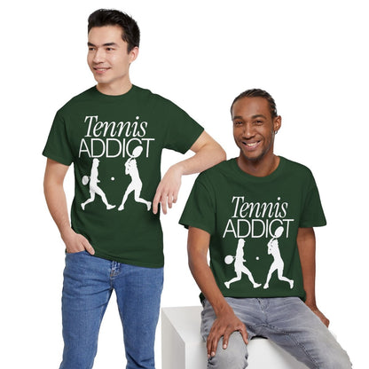 TENNIS ADDICT 3 - Tennis Basic Tee