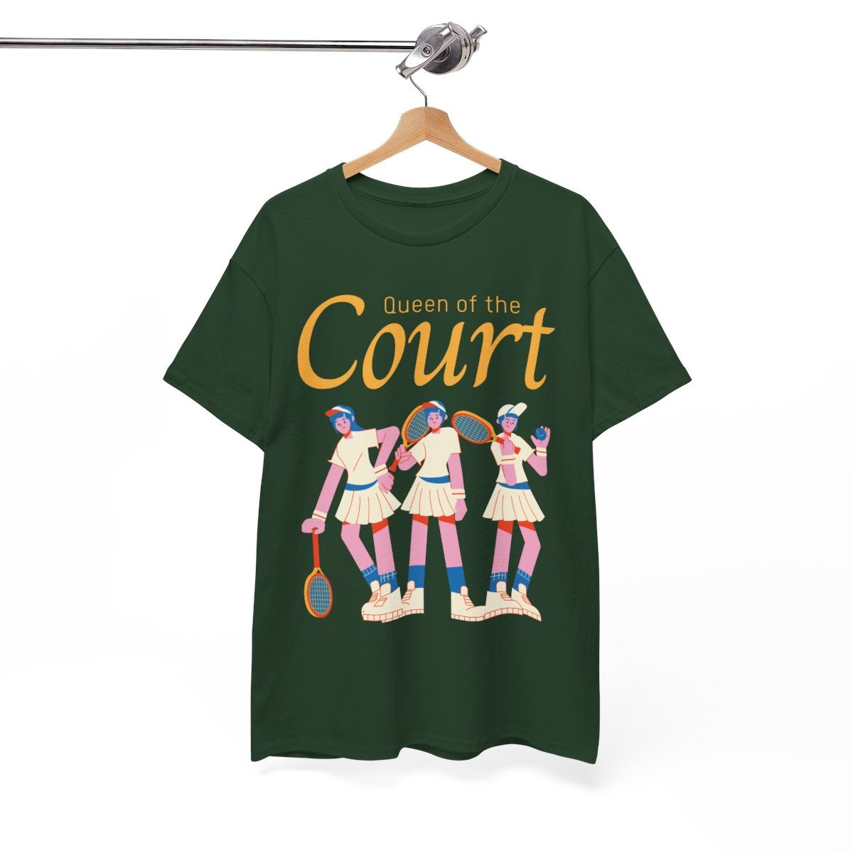 COURT QUEEN 1 - Tennis Basic Tee