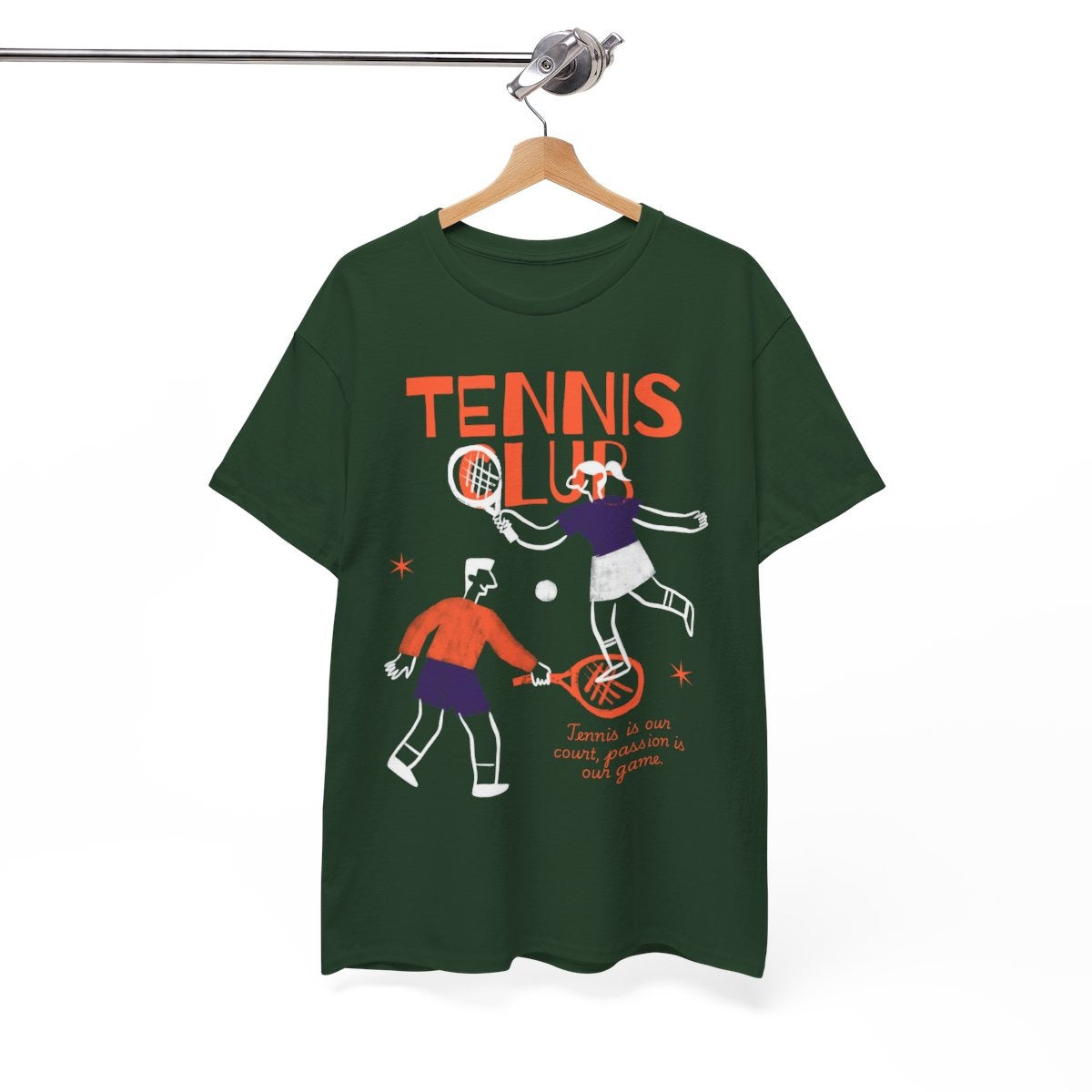 TENNIS CLUB 4 - Tennis Basic Tee